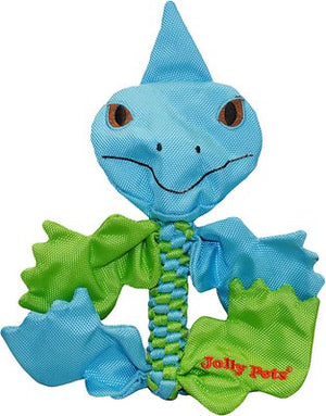 Jolly Pets Flathead Iguana Dog Toy