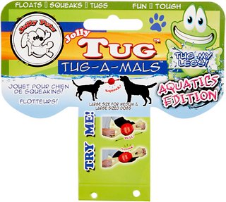 Jolly Pets Tug-a-Mals Crab Dog Toy