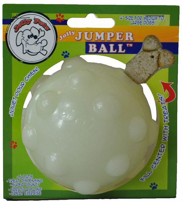 Jolly Pets Jolly Jumper Ball Dog Toy, Glow
