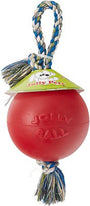 Jolly Pets Romp-n-Roll Dog Toy, Red