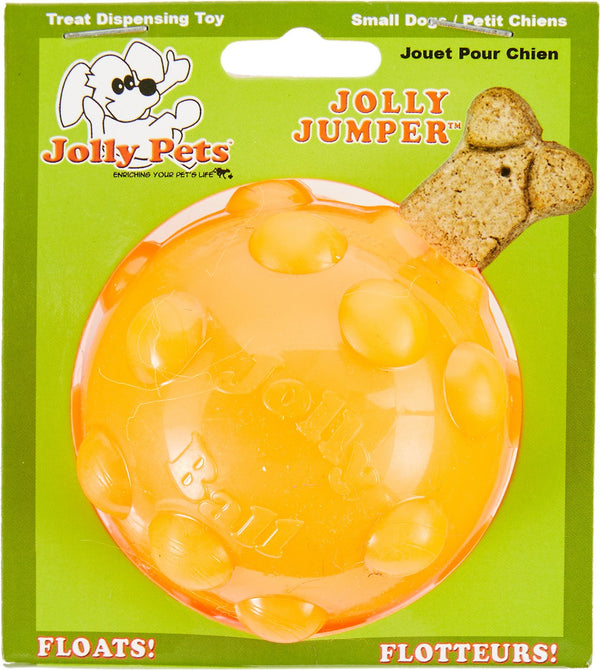 Jolly Pets Jolly Jumper Ball Dog Toy, Orange