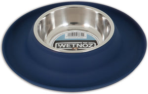 Wetnoz Flexi Dog Bowl, Indigo, Small
