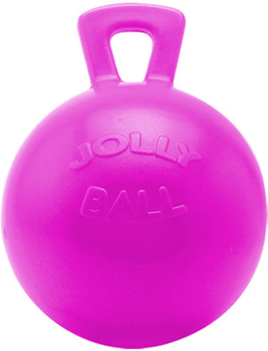 Horsemen's Pride Jolly Ball Horse Toy, Bubblegum, 10-in