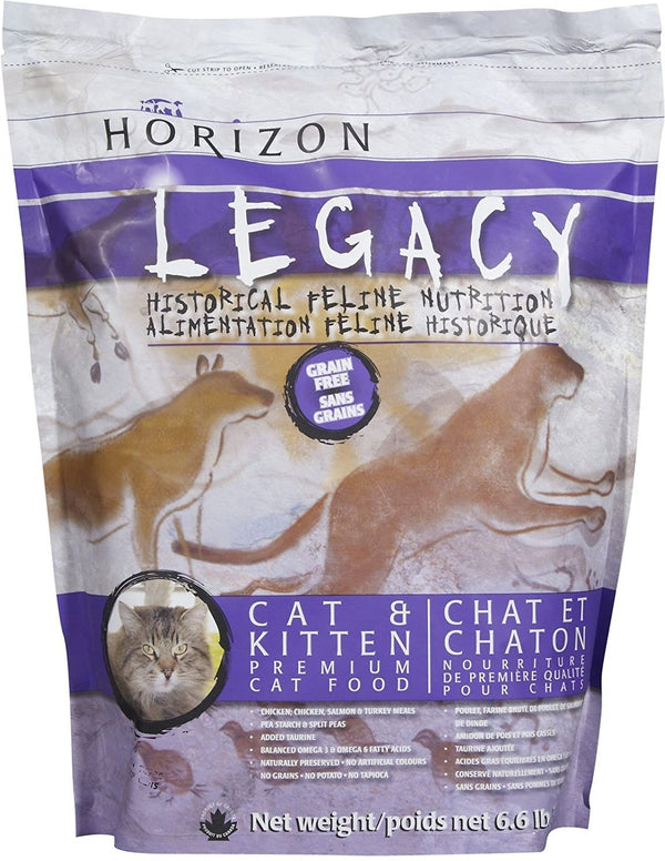 Horizon Legacy Cat & Kitten Grain-Free Dry Cat Food, 6.6-lb