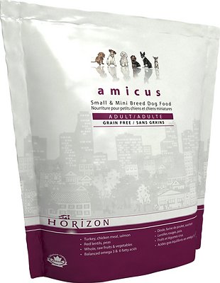 Horizon Amicus Croquettes sans céréales pour chiens adultes de petite et très petite race