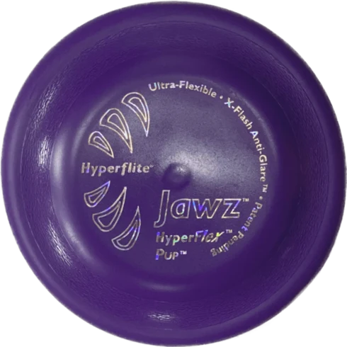 Hyperflite Jawz HyperFlex Pup Disc Dog Toy, Purple