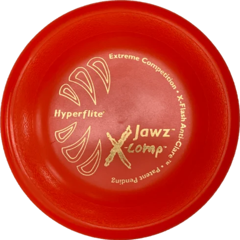 Hyperflite Jawz X-Comp Disc Dog Toy, Orange