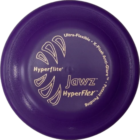 Hyperflite Jawz HyperFlex Disc Dog Toy, Purple