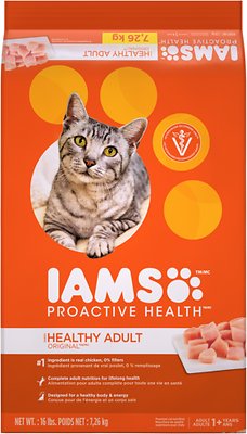 Iams ProActive Health Healthy Adult Original with Chicken Dry Cat Food