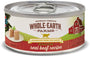 Whole Earth Farms Grain-Free Real Beef Pate Recipe Canned Cat Food