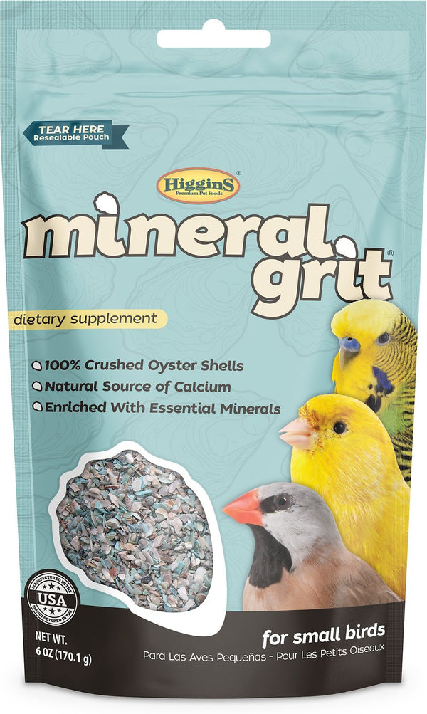 Higgins Mineral Grit Small Bird Supplement, 6-oz