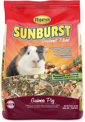 Higgins Sunburst Gourmet Blend Guinea Pig Food