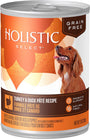 Holistic Select Turkey & Duck Pate Recipe Grain-Free Canned Dog Food