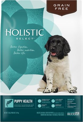 Holistic Select Puppy Health Anchovy, Sardine & Chicken Meals Recipe Dry Dog Food