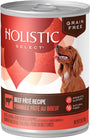 Holistic Select Beef Pate Recipe Grain-Free Canned Dog Food