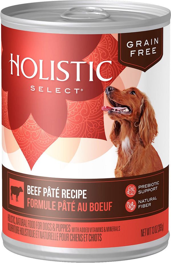 Holistic Select Pâté de bœuf Sans céréales Nourriture en boîte pour chiens
