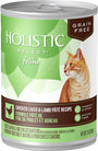 Holistic Select Chicken Liver & Lamb Pate Recipe Grain-Free Canned Cat & Kitten Food