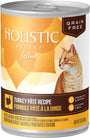 Holistic Select Turkey Pate Recipe Grain-Free Canned Cat & Kitten Food