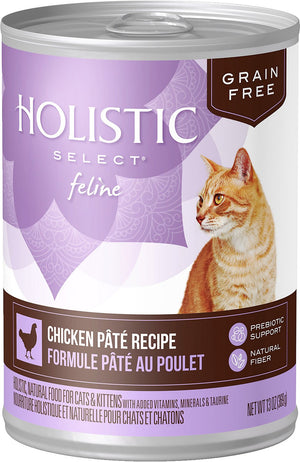 Holistic Select Chicken Pate Recipe Grain-Free Canned Cat & Kitten Food
