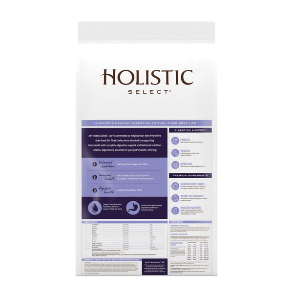 Holistic Select Natural Adult Health Chicken Meal & Brown Rice Dry Dog Food