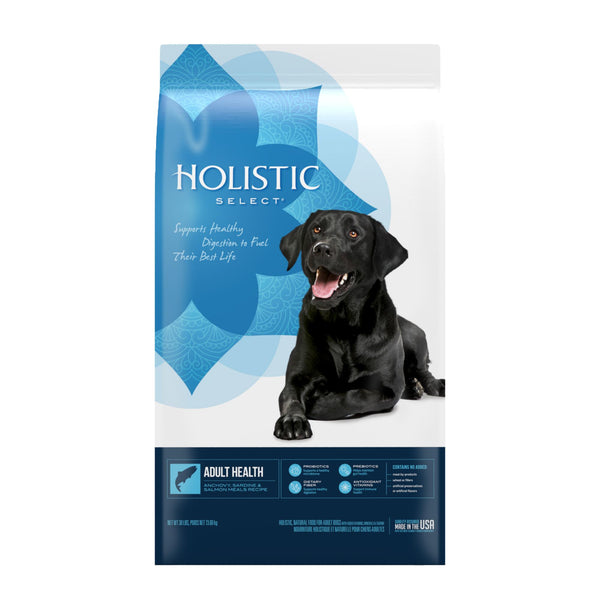Holistic Select Natural Adult Health Anchovy, Sardine & Salmon Meal Dry Dog Food
