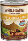 Whole Earth Farms Grain-Free Hearty Chicken Stew Canned Dog Food