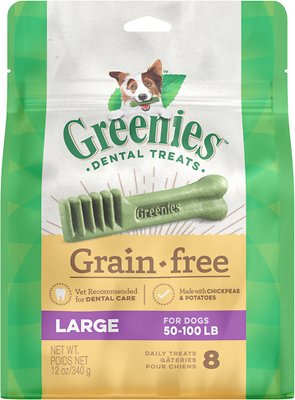 Greenies Grain-Free Large Dental Dog Treats