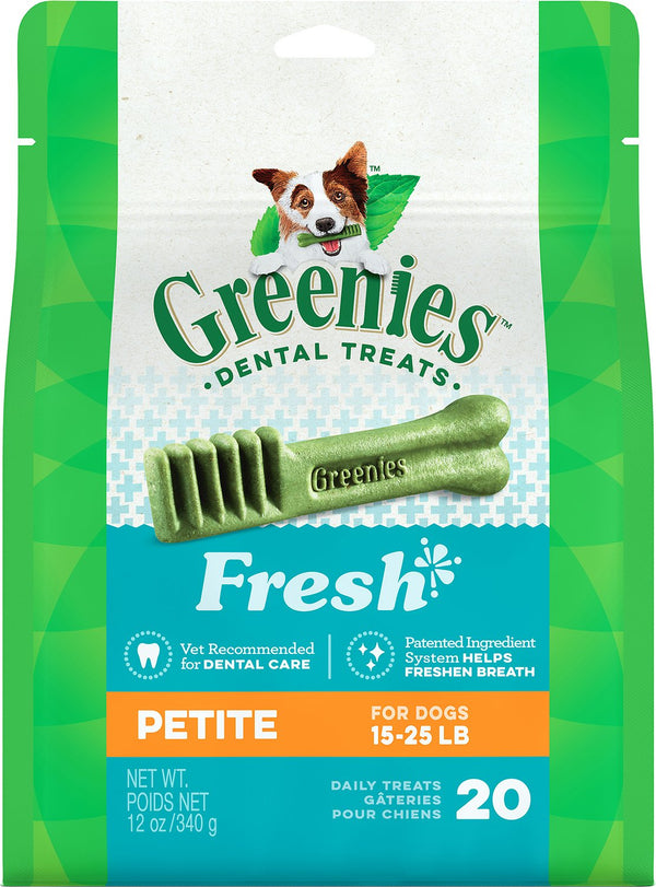 Greenies Fresh Petite Dental Dog Treats