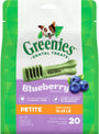 Greenies Bursting Blueberry Petite Dental Dog Treats, 20-count