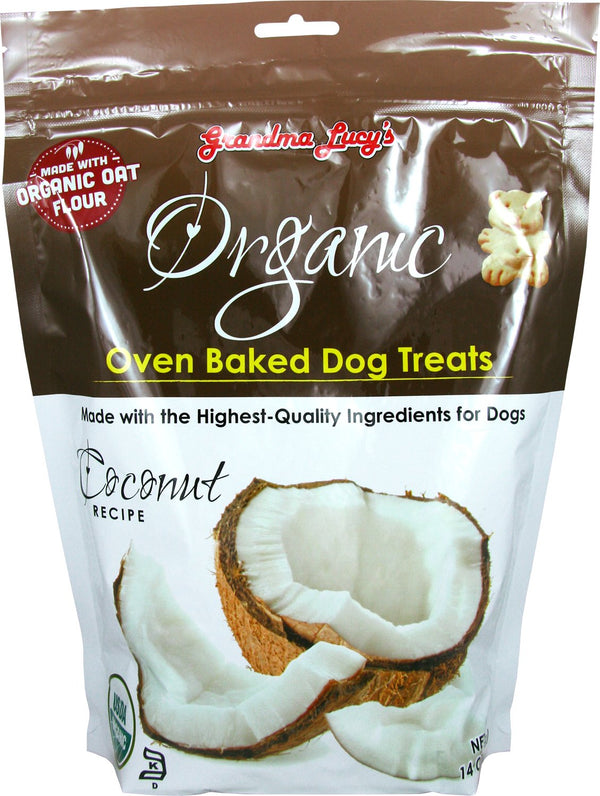 Grandma Lucy's Organic Coconut Oven Baked Dog Treats, 14-oz