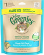 Feline Greenies Dental Treats Ocean Fish Flavor Cat Treats