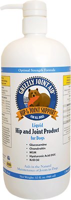 Grizzly Joint Aid Liquid Hip & Joint Dog Supplement