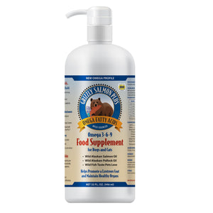 Grizzly Salmon Plus Food Supplement for Dogs & Cats
