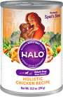 Halo Holistic Chicken Recipe Adult Canned Dog Food