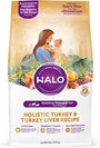 Halo Holistic Turkey & Turkey Liver Recipe Senstive Stomach Dry Cat Food