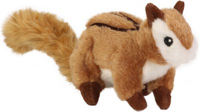 GoDog Wildlife Chew Guard Chipmunk Dog Toy