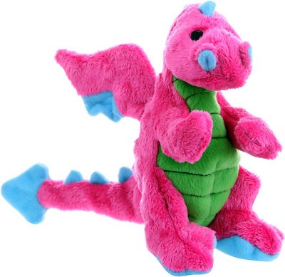 GoDog Dragons Chew Guard Dog Toy, Pink