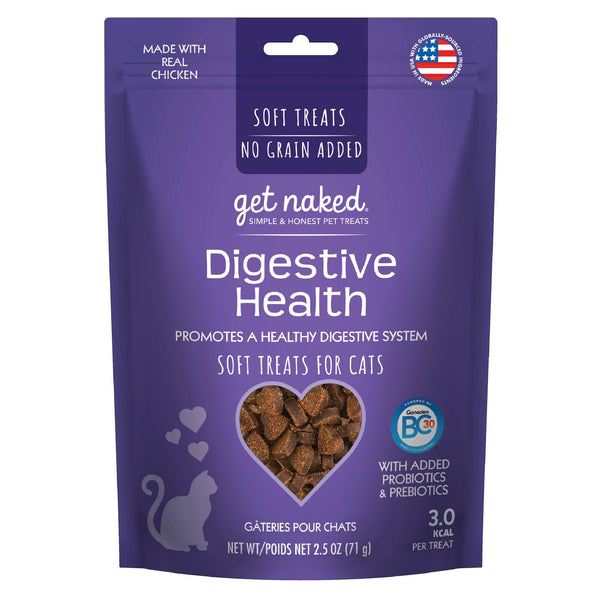 Get Naked Digestive Health Soft Cat Treats, 2.5-oz