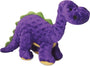 GoDog Dinos Chew Guard Bruto Dog Toy, Purple