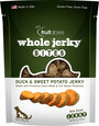 Fruitables Whole Jerky Bites Duck & Sweet Potato Dog Treats, 5-oz