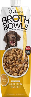 Fruitables Chicken Broth Bowls for Dogs