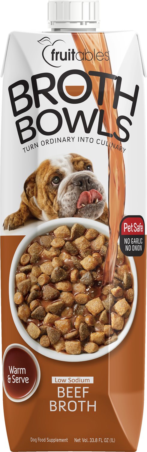 Fruitables Beef Broth Bowls for Dogs