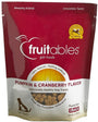 Fruitables Pumpkin & Cranberry Flavor Crunchy Dog Treats, 7-oz
