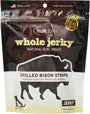 Fruitables Whole Jerky Grilled Bison Strips Dog Treats, 5-oz