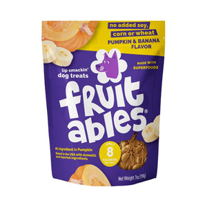 Fruitables Pumpkin & Banana Dog Treats, 7-oz