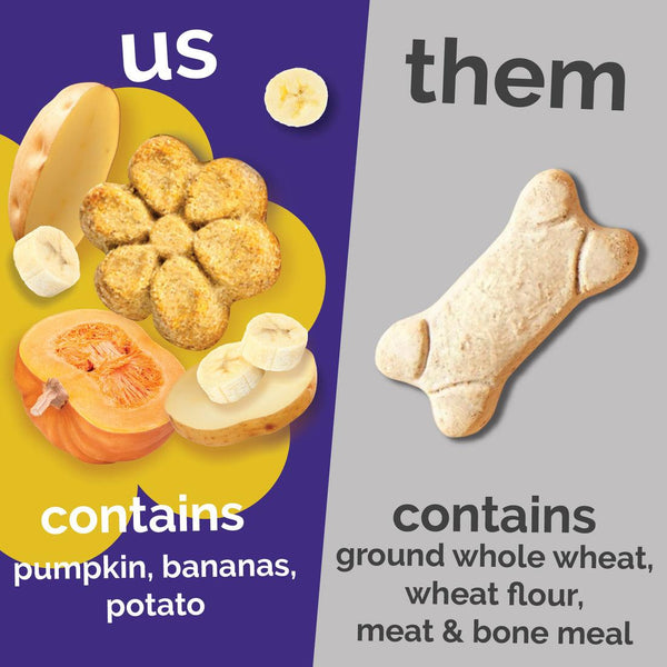 Fruitables Pumpkin & Banana Dog Treats, 7-oz
