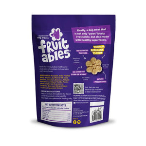 Fruitables Pumpkin & Banana Dog Treats, 7-oz