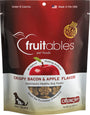 Fruitables Crispy Bacon & Apple Flavor Crunchy Dog Treats, 7-oz