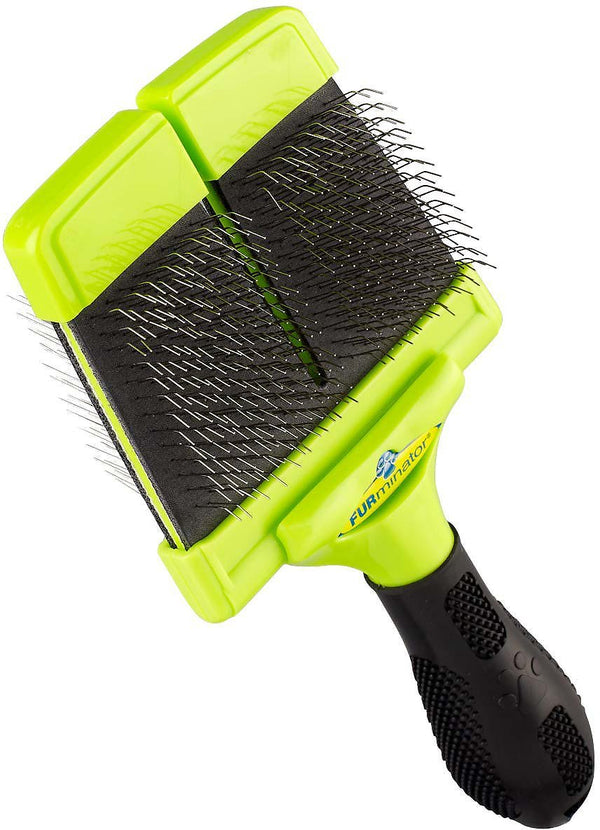 Brosse FURminator Firm Slicker pour chiens