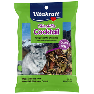 Vitakraft Cocktail Chinchilla Treats, 4.5-oz